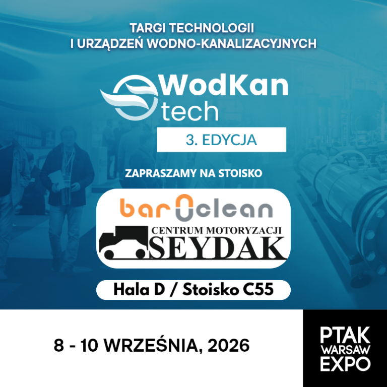 Targi WOD-KAN TECH & RECYKLING TECH 2026 – Warszawa